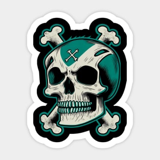 Skull Sticker